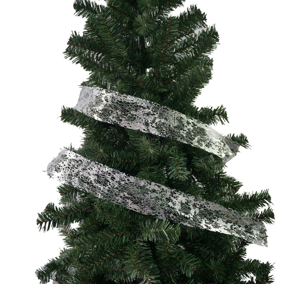 Dear Santa - Cinta Navidad Plateada 6 x 270 cm