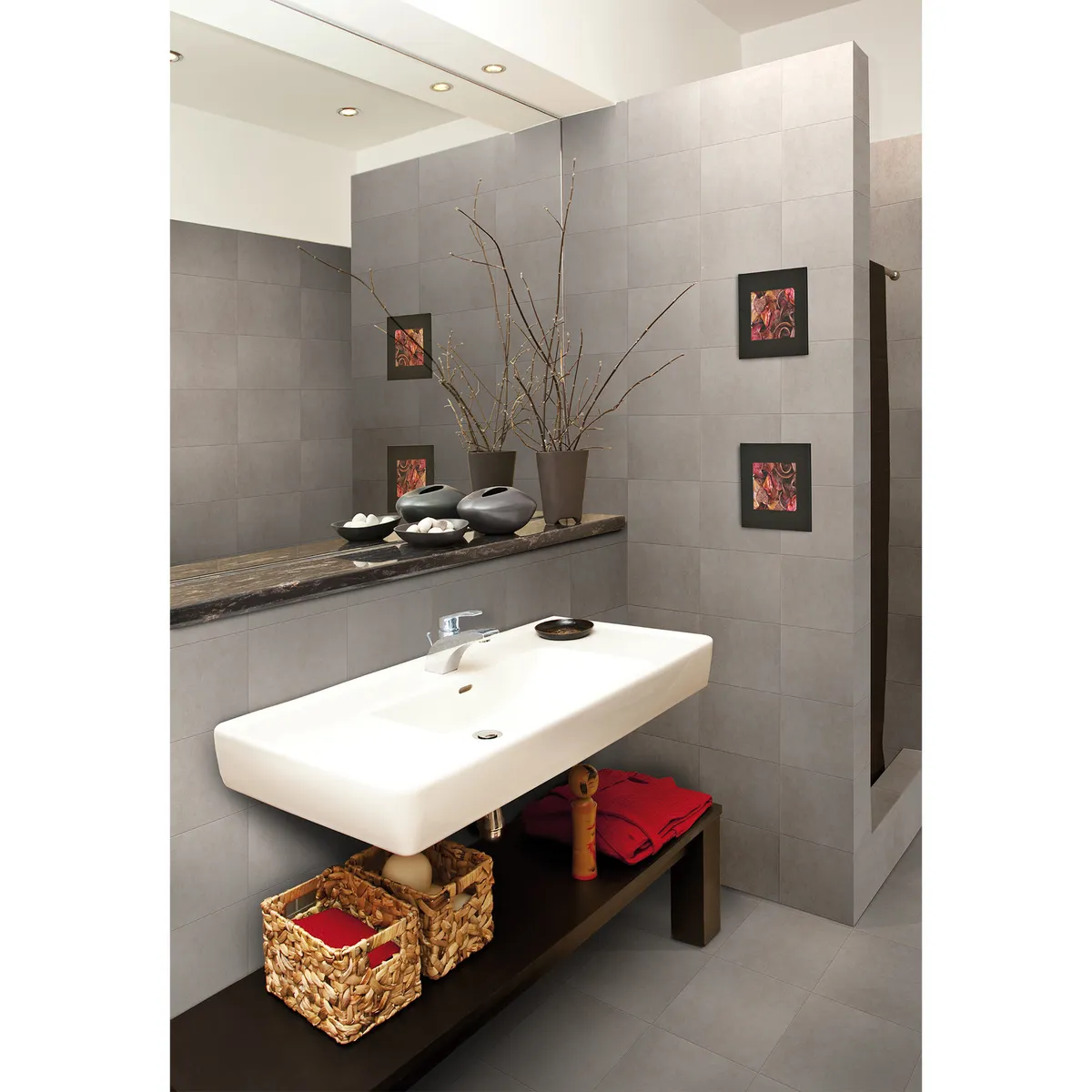 Piso Cerámico 36X36 Falcon Gris 2.01, marca Porcelanite - Foto 2