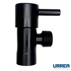 Llave Angular Acabado Negro Mate