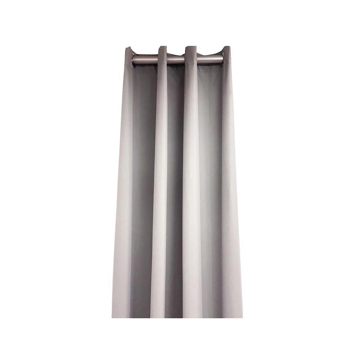 Cortina blackout total de 135 x 220 cm 2 paneles Gris, marca Just Home Collection - Foto Principal