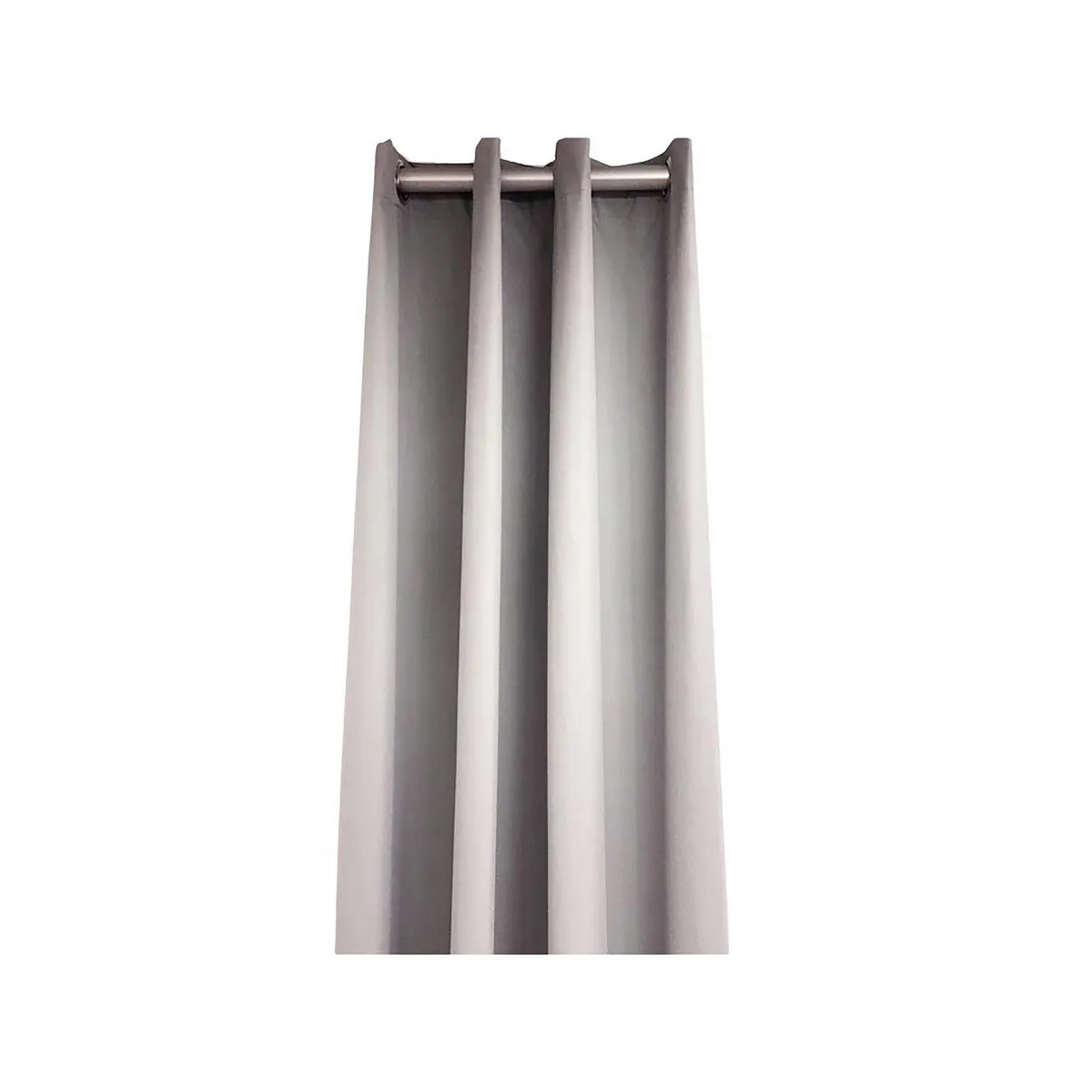 Cortina blackout total de 135 x 220 cm 2 paneles Gris, marca Just Home Collection - Foto Principal