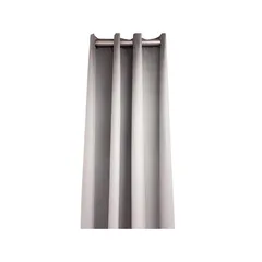 Cortina blackout total de 135 x 220 cm 2 paneles Gris