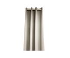 Cortina blackout total de 135 x 220 cm 2 paneles Crema