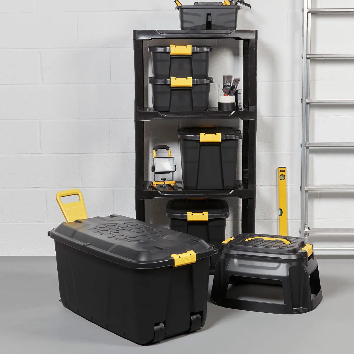 Caja heavy duty 145lt con man, marca Strata - Foto 2