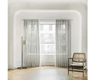Cortinas Tergal Plus de 140 x 220 cm 2 paneles Gris