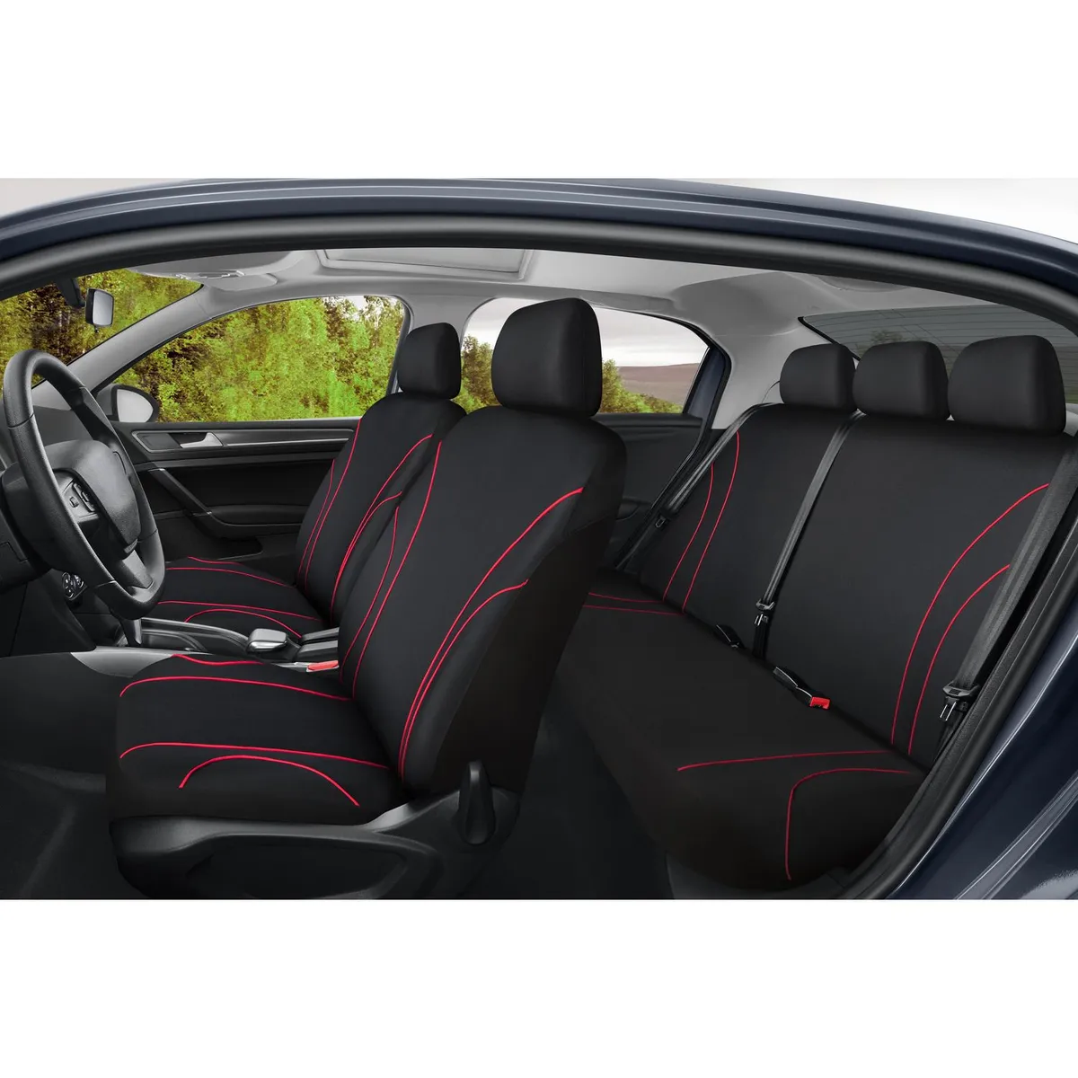 Autostyle - Fundas para Asiento Deportivas 16 Piezas