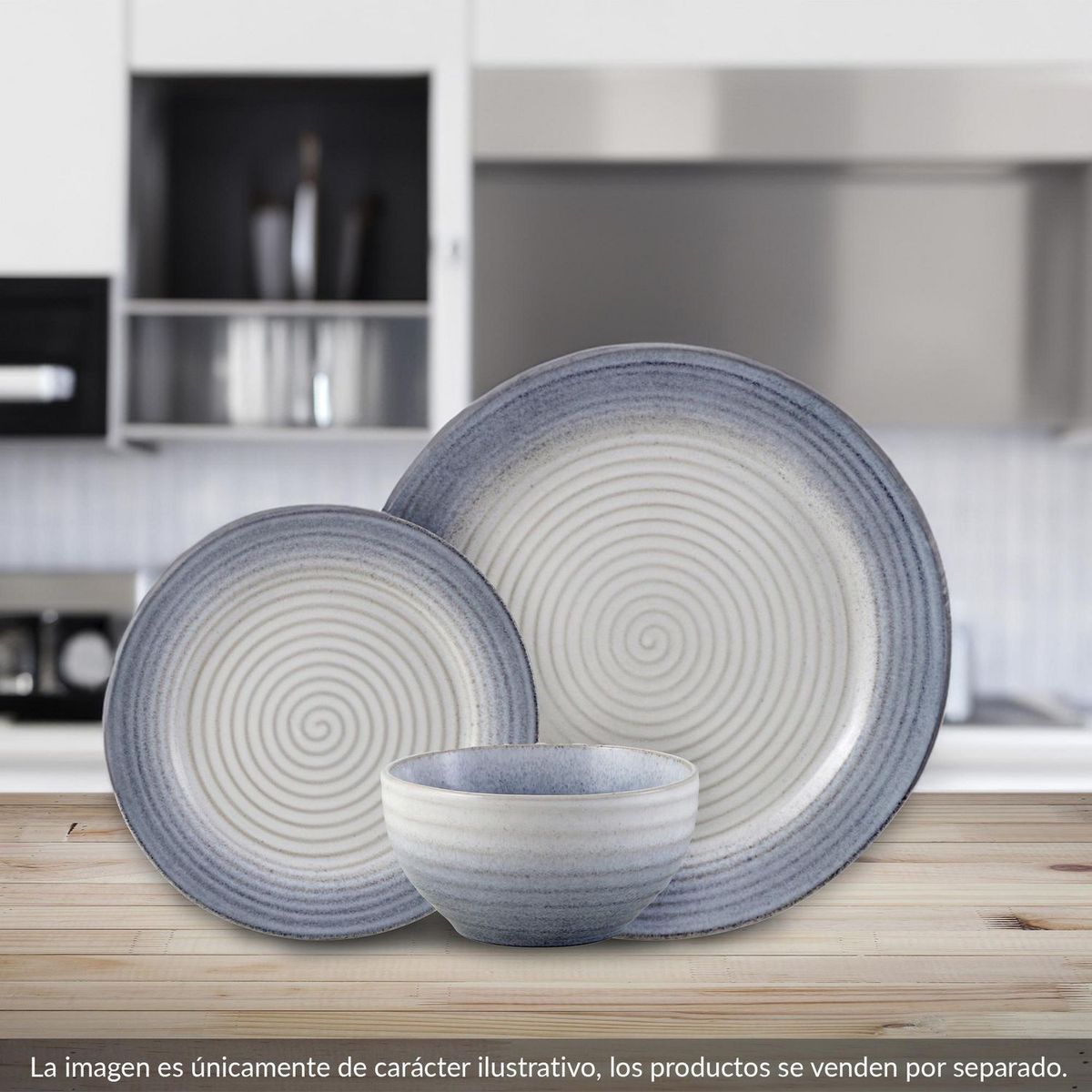 Just Home Collection - Bowl ring azul 560 ml