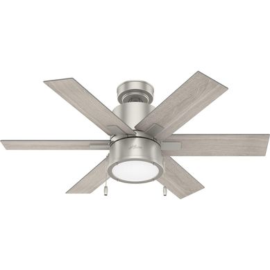Ventilador de Techo Basset 6 Aspas y 2 Luces de 44