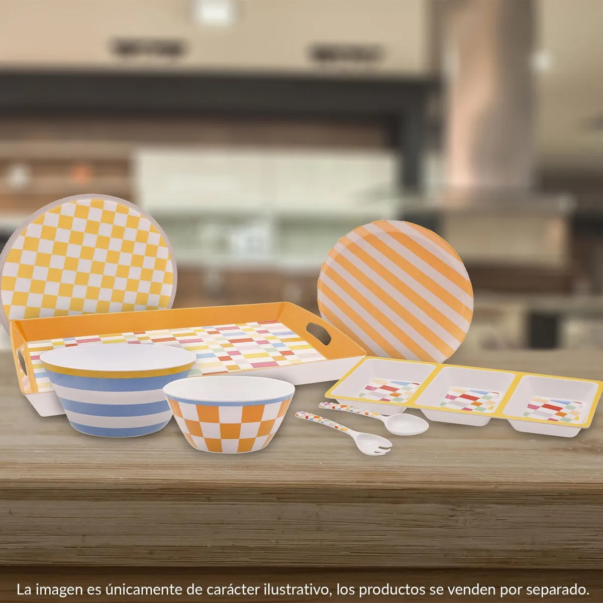 Casa Bonita - Bowl melamina Happy Summer 15 x 6.7 cm