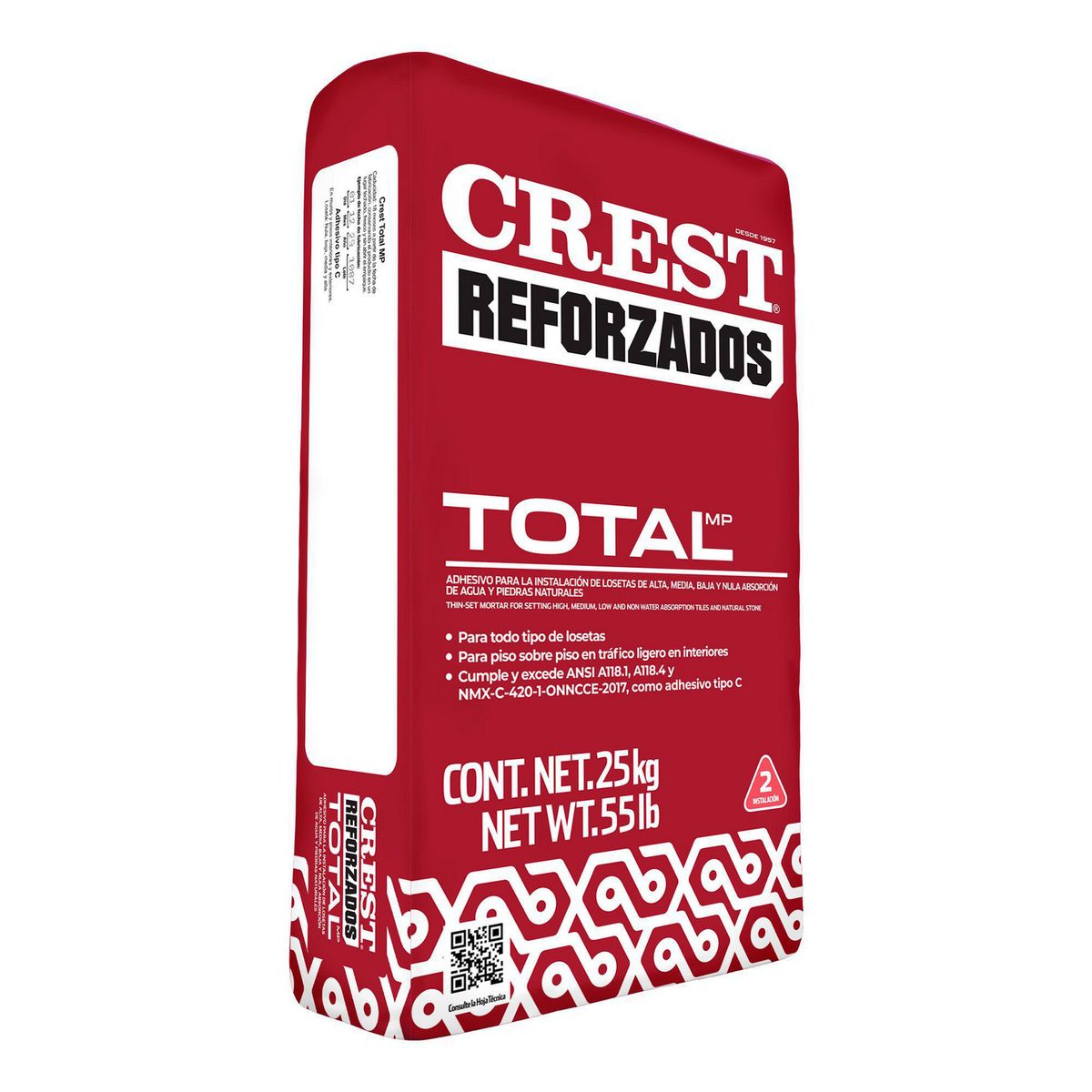 Adhesivo Crest Total 25Kg, marca Crest - Foto Principal