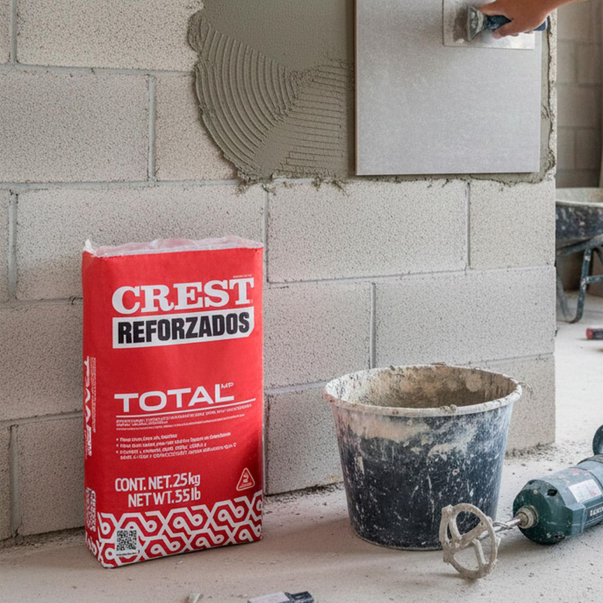 Crest - Adhesivo Crest Total 25Kg