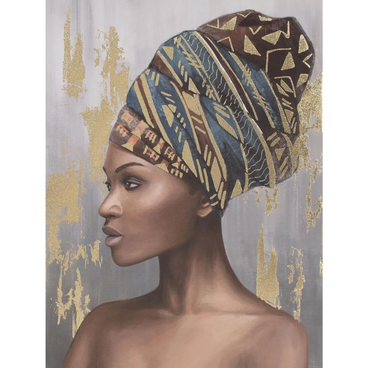 Just Home Collection - Canvas African Folia2 60 x 80 cm