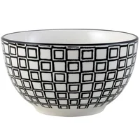 Bowl blanco / negro 600 ml Checkers