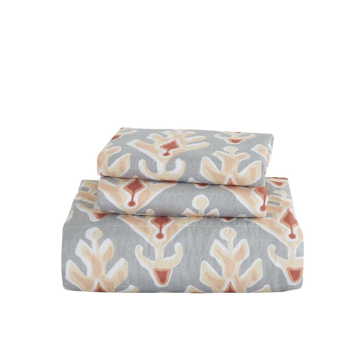 Colcha Super King Estampado Boho Multicolor, marca Just Home Collection - Foto 2