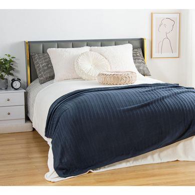 Frazada Industrial Lisa de 130 x 160 cm Azul