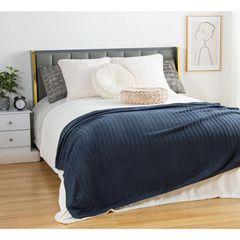 Frazada Industrial Lisa de 130 x 160 cm Azul