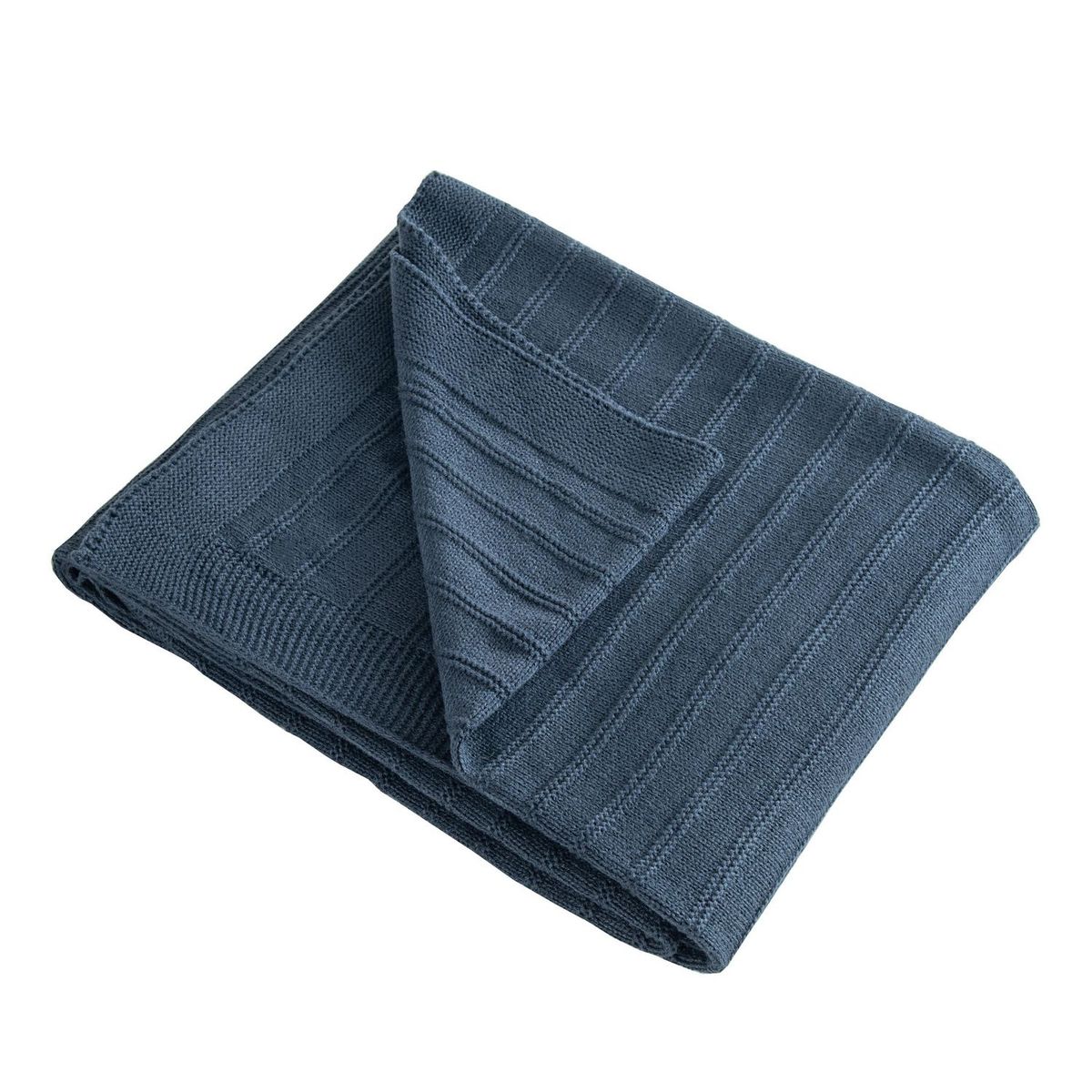 Frazada Industrial Lisa de 130 x 160 cm Azul, marca Just Home Collection - Foto 2