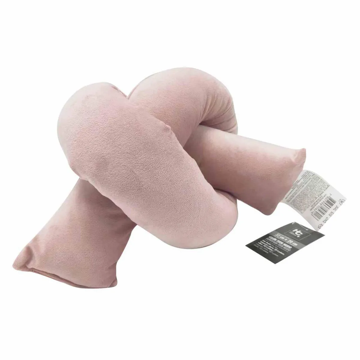 Cojín Teen Girl de nudo de 32 x 20 cm Rosa, marca Just Home Collection - Foto Principal