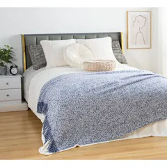Frazada Teen Boy Navy de 130 x 160 cm Azul