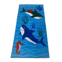 Toalla Infantil Tiburón 60 x 120cm