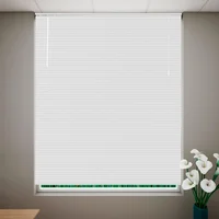 Persiana horizontal de PVC de 1.2 x 1.2 m Blanco