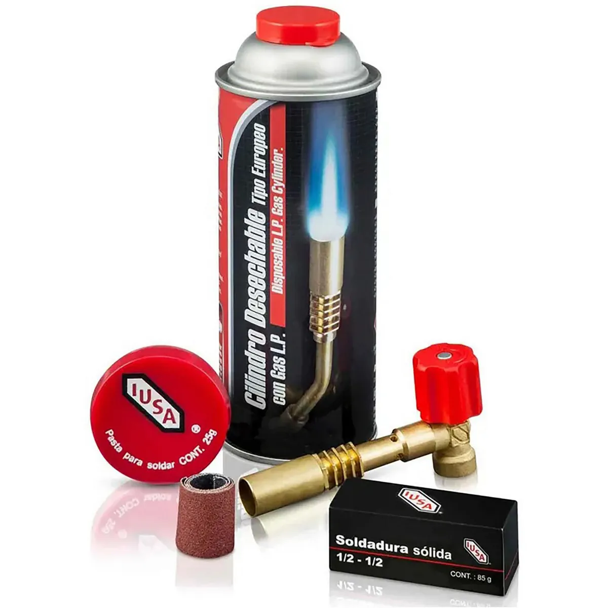 Iusa - Kit Completo de Soldadura