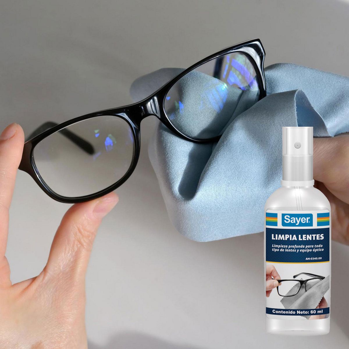 Sayerlack - Limpiador Para Lentes 425 ml