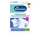 Súper Blanco Toallas Activas 15 pzs Dr Beckmann