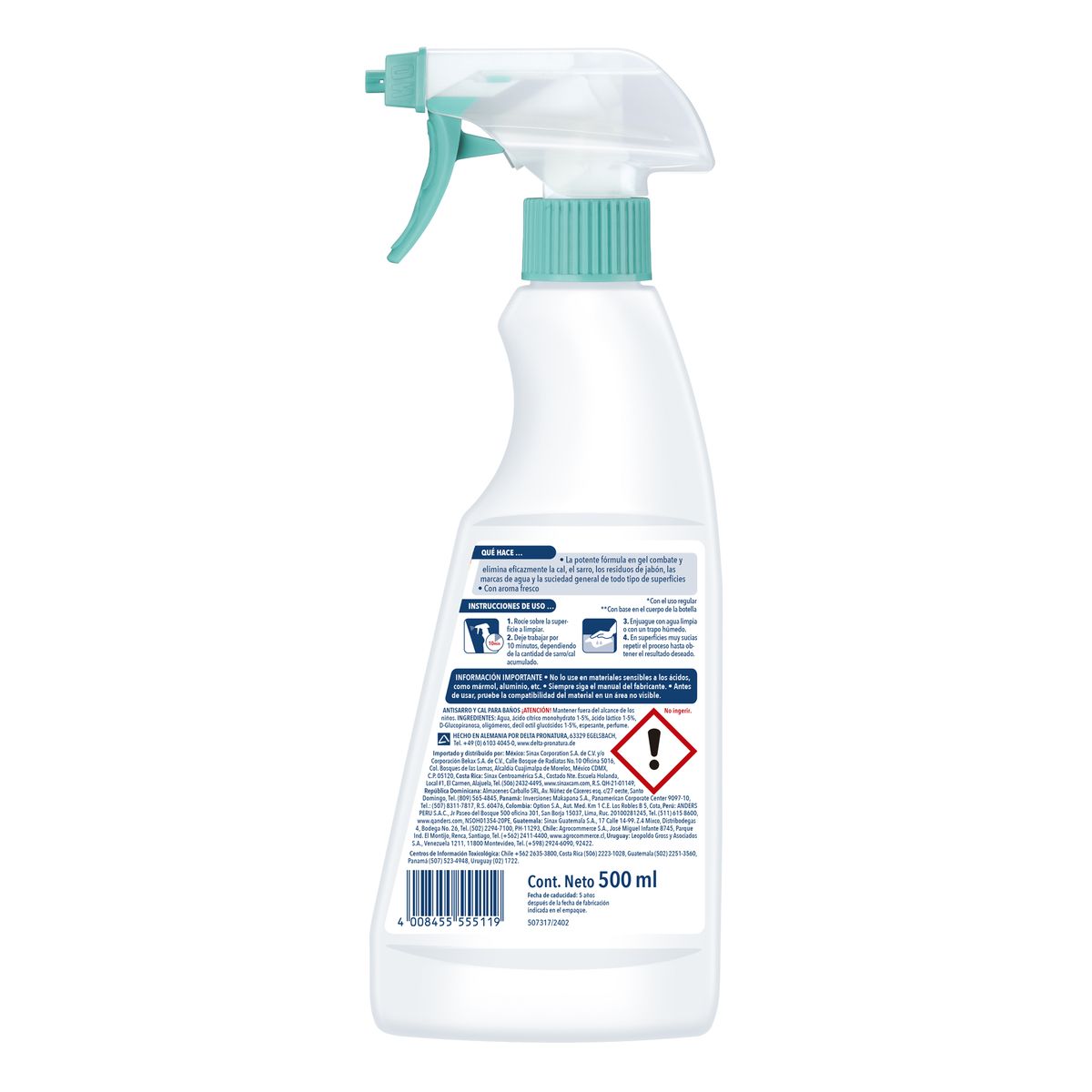 Antisarro y Cal 500ml Dr Beckmann, marca Dr. Beckmann - Foto 2