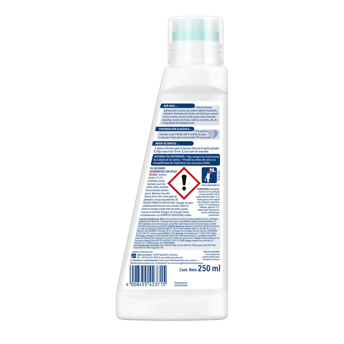 Dr. Beckmann - Quitamanchas prelavado 250ml Dr Beckmann