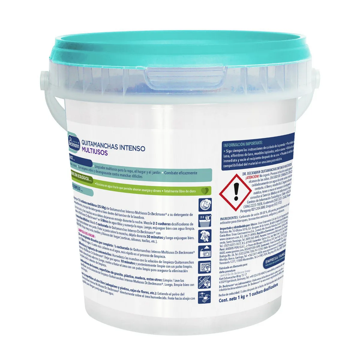 Quitamanchas Multiusos 1kg Dr Beckmann, marca Dr. Beckmann - Foto 2