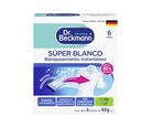 Blanqueador Súper Blanco 6 Bolsitas de 40G C/U Dr Beckmann