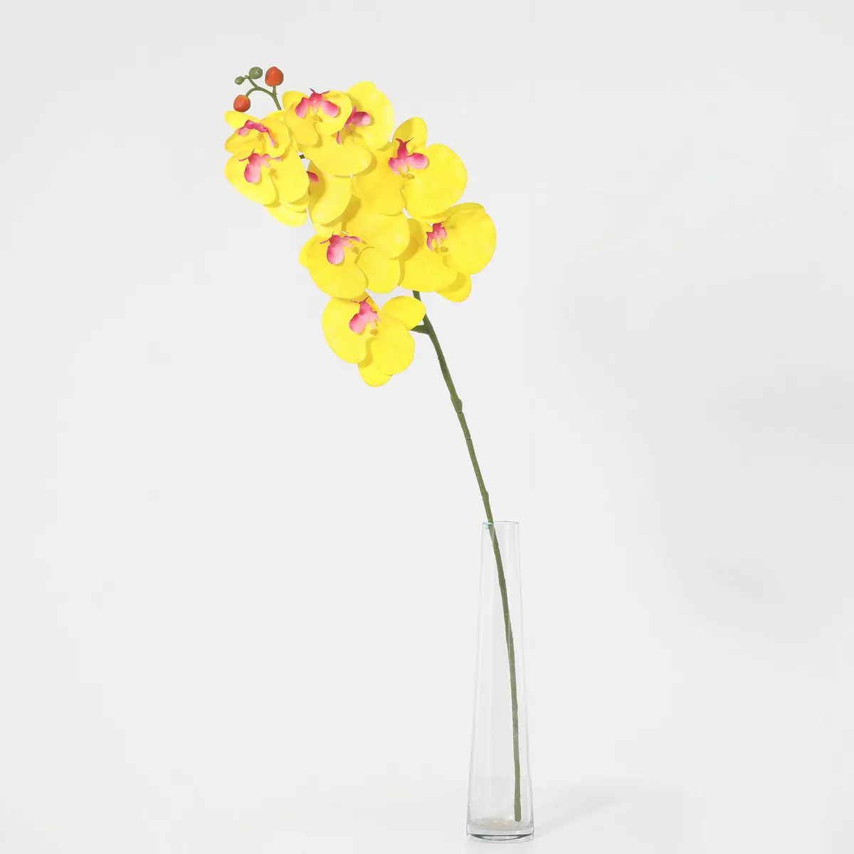 Vara Orquidea Artificial Amarilla 78 cm, marca Just Home Collection - Foto Principal