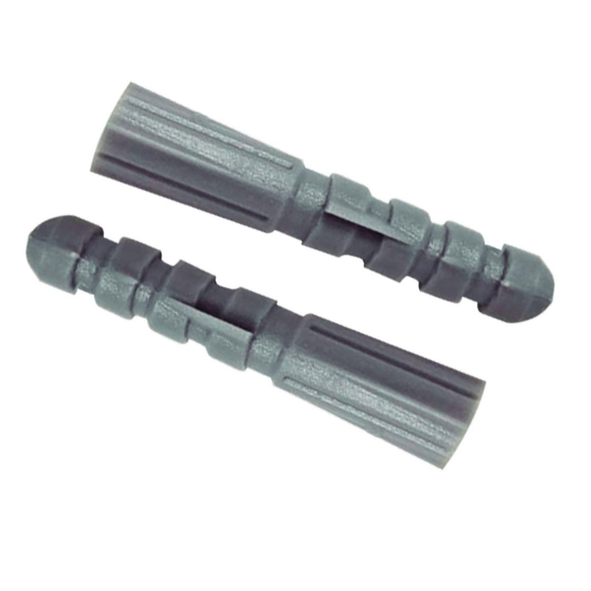 Taquete de Plástico Gris 1/4", marca Fixser - Foto 2
