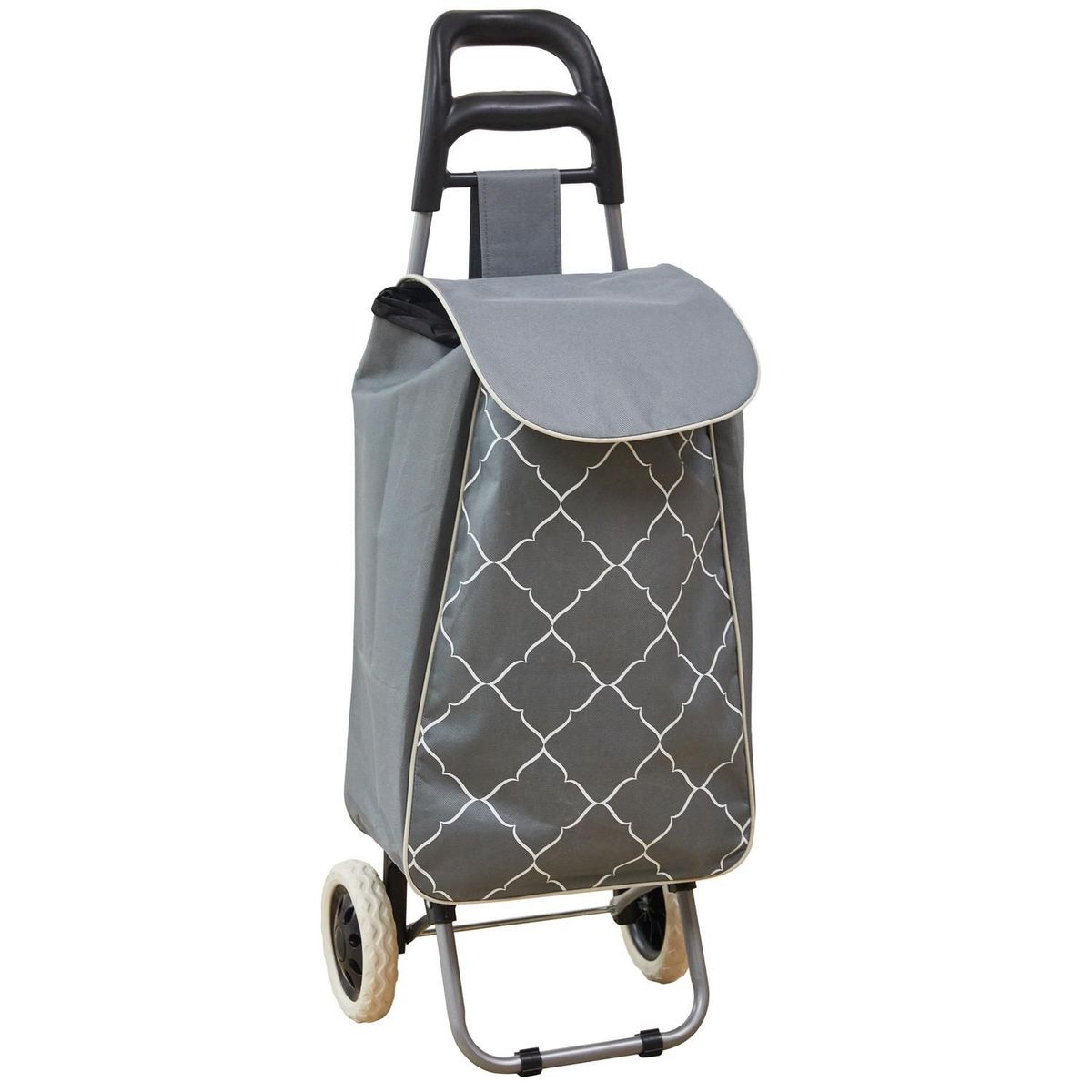 Carrito de mandado diseño gris, marca Just Home Collection - Foto Principal