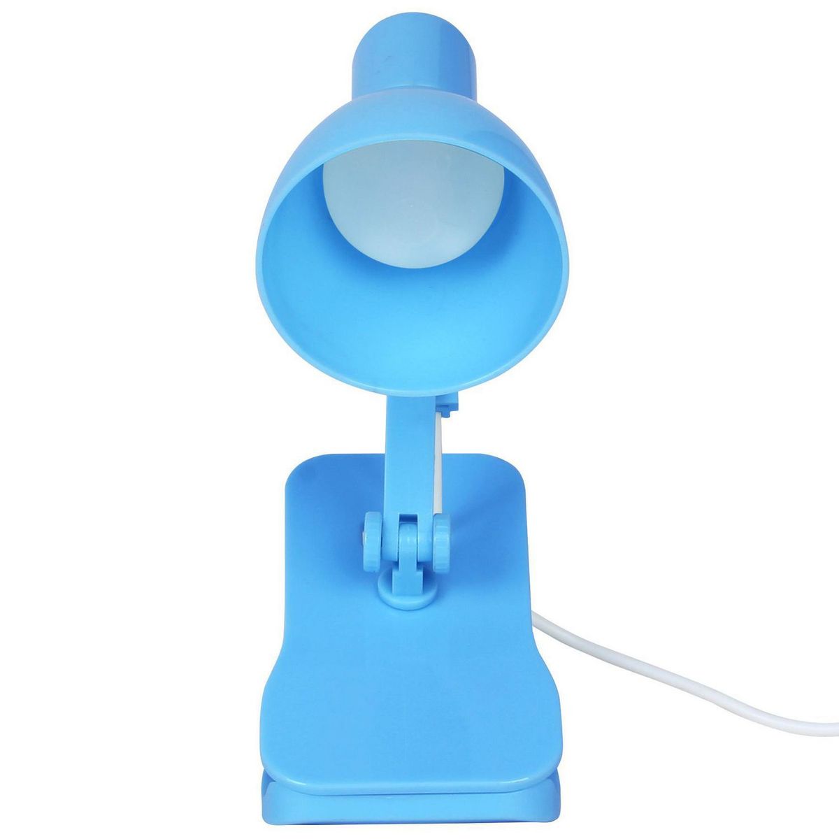 Casa Bonita - Lámpara LED de escritorio Clip Basic Azul