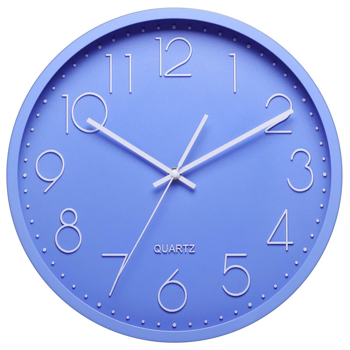 Reloj de pared Wonder de 35 cm Azul, marca Casa Bonita - Foto Principal