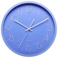 Reloj de pared Wonder de 35 cm Azul