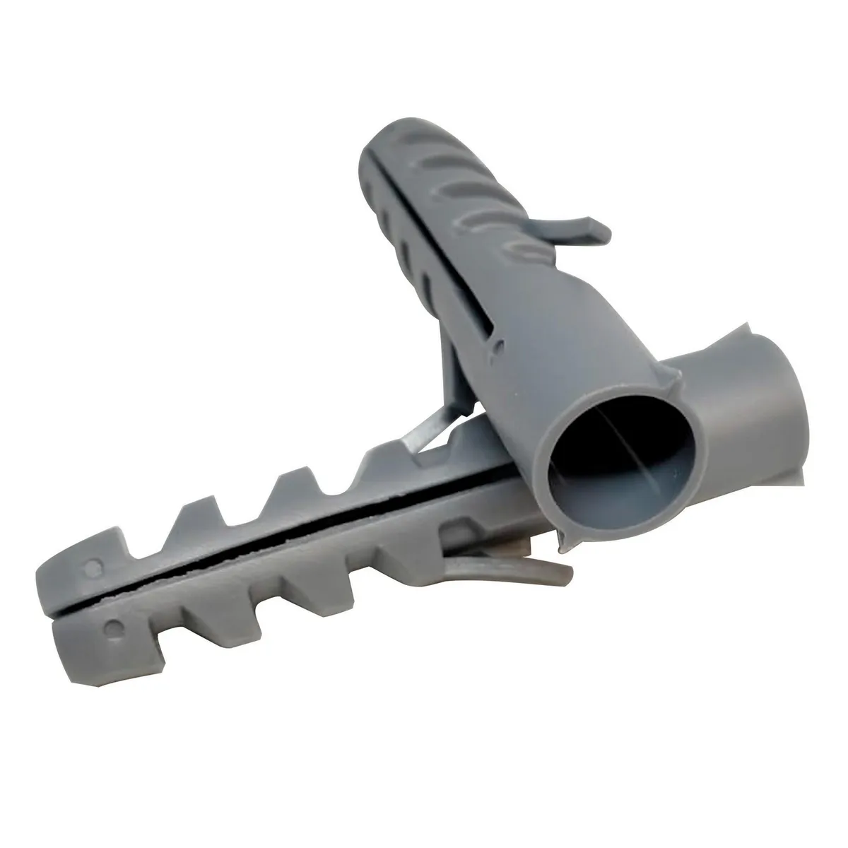 Fixser - Taquete de Plástico Gris 10"