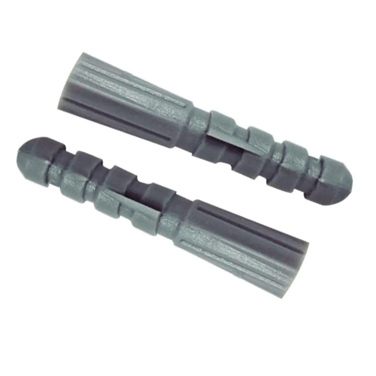 Fixser - Taquete de Plástico Gris 10"