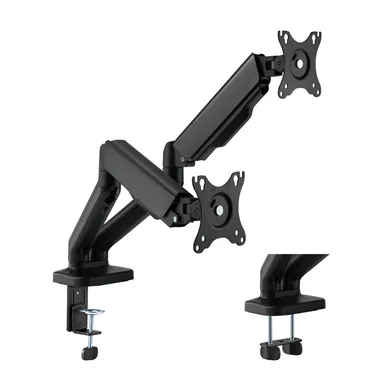 Soporte brazo para 2 monitores