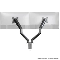 Soporte brazo para 2 monitores