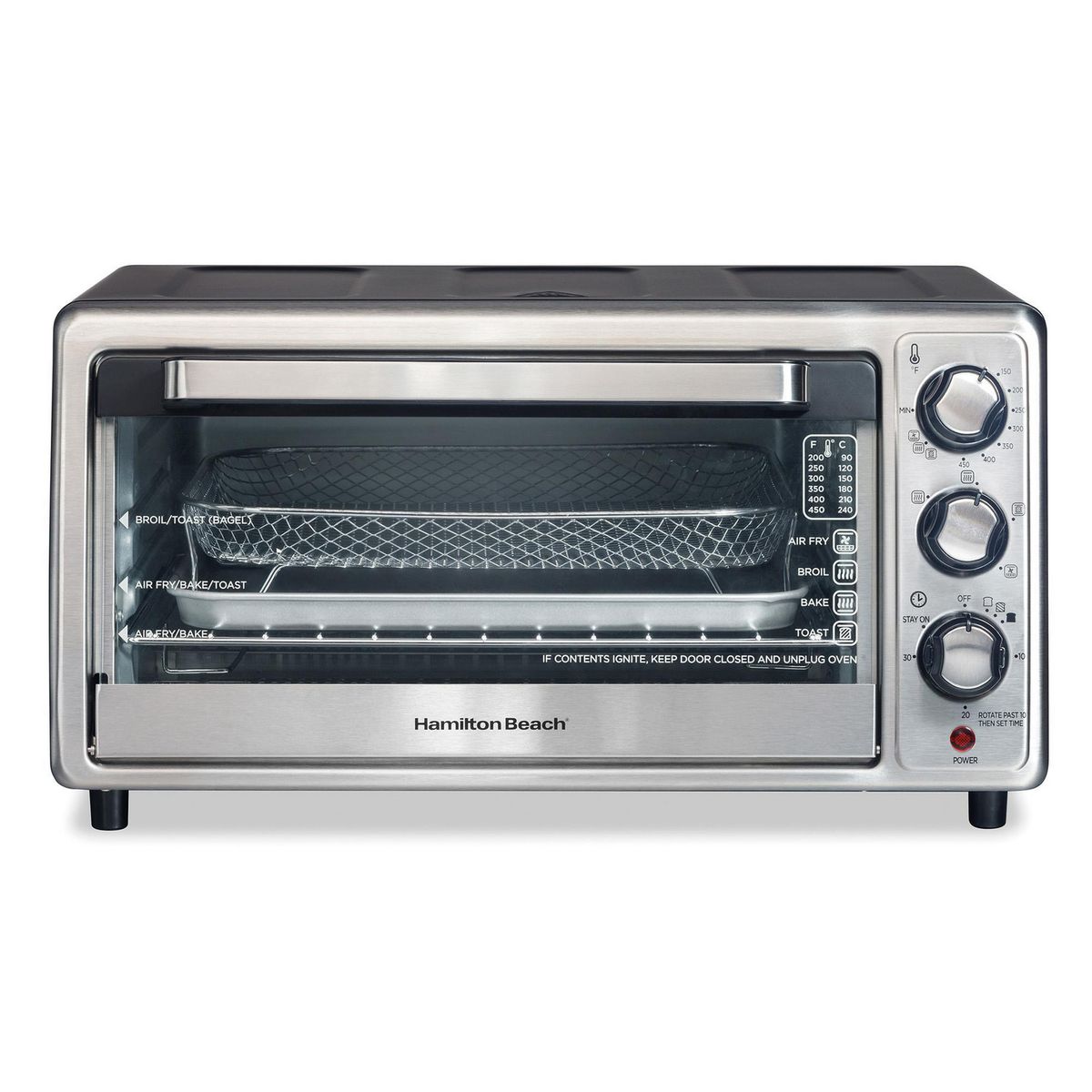 Horno Tostador Con Freidor De Aire Hamilton Beach, marca Hamilton Beach - Foto Principal