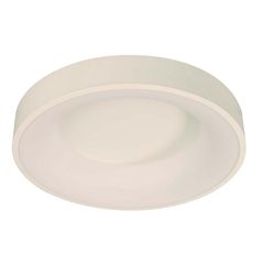 Lámpara de techo LED Chubu de 1 luz de 18W Blanco