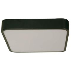 Lámpara de techo LED Kanto de 1 luz de 18W Negro