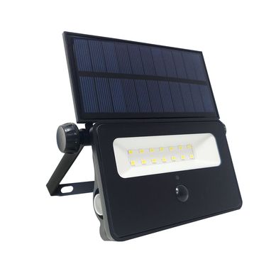 Aplique solar LED para muro exterior con sensor de movimiento