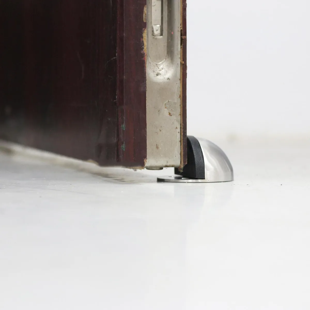 Fixser - Topes de Puerta Acero Inoxidable 6 Piezas