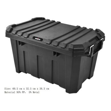 Caja Organizador Negro 45 Litros