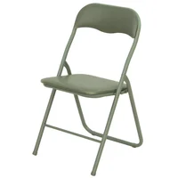 Silla plegable verde