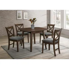 Set Comedor con 4 Sillas Extendible 106.6X91.5X76.2 cm